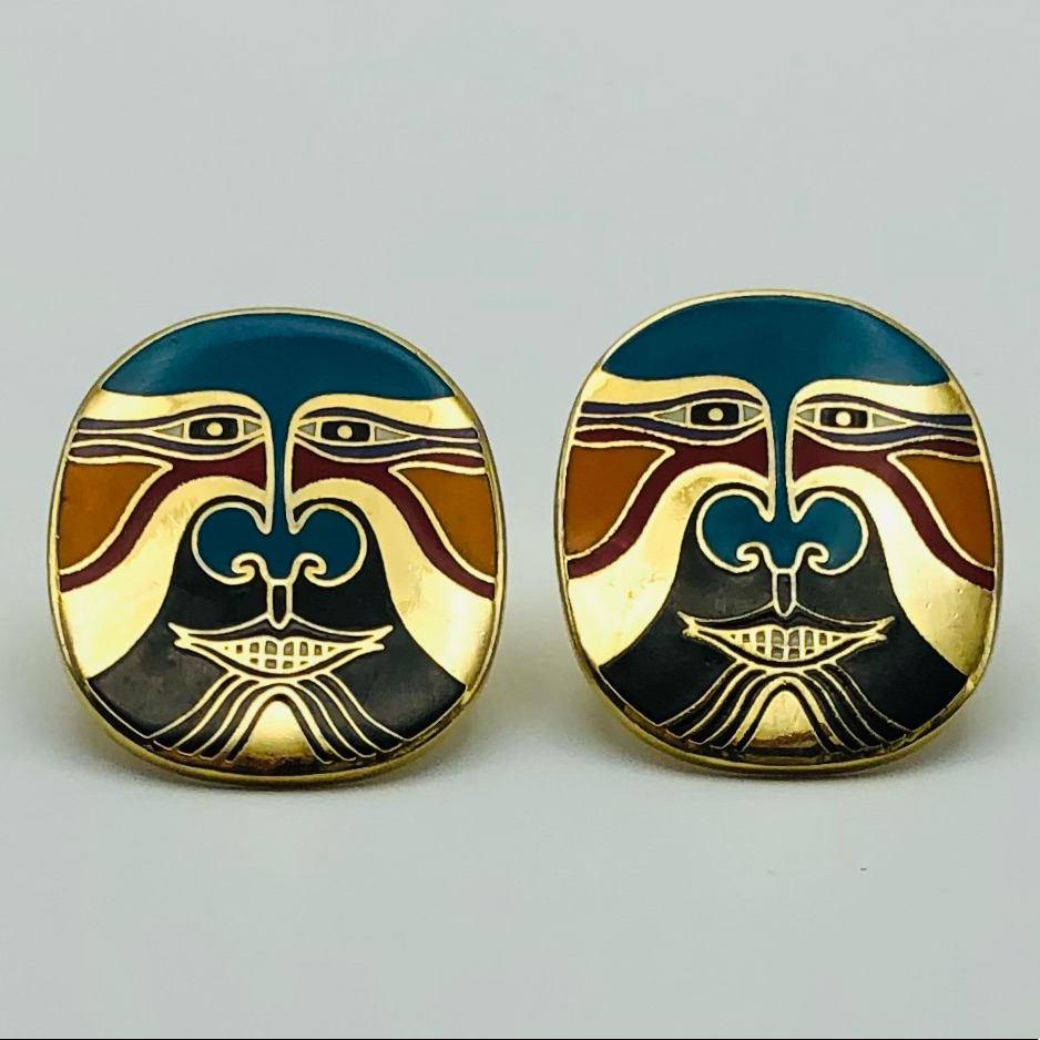 Laurel Burch Eiko Vintage Stud Earrings 40$